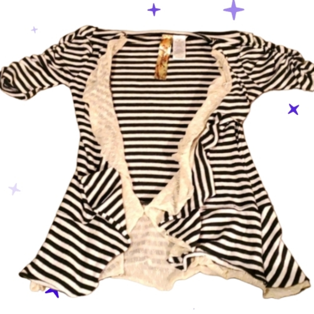 Vintage juniors med cardigan